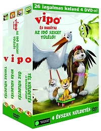  VIPO s bartai Gyjtdoboz (0) - 4 vszak kldets - 4 DVD