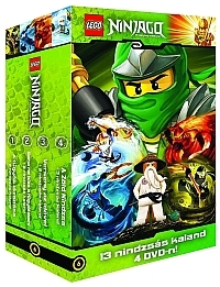  LEGO Ninjago 1.-es Gyjtdoboz (6) - 4 DVD